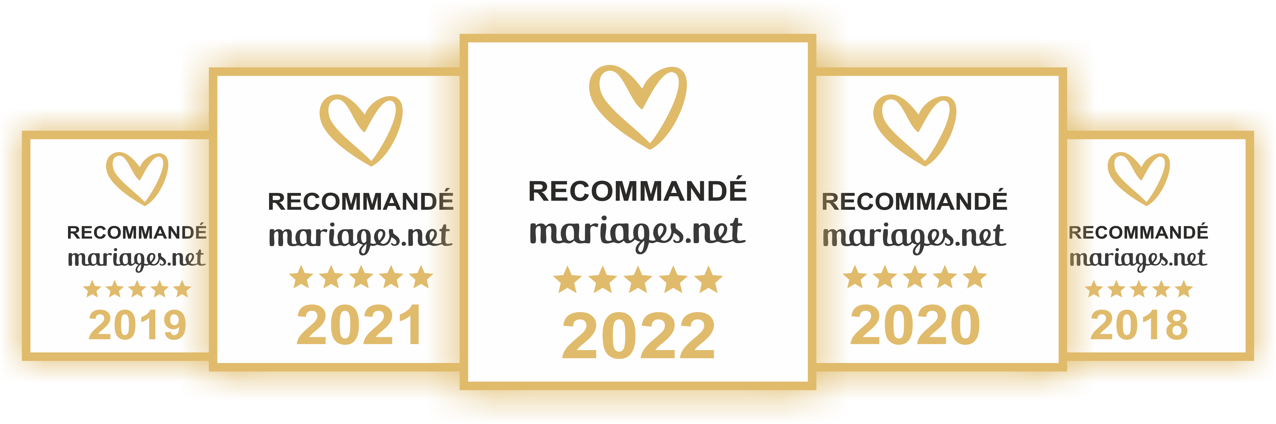 recommandé par mariages.net 2022